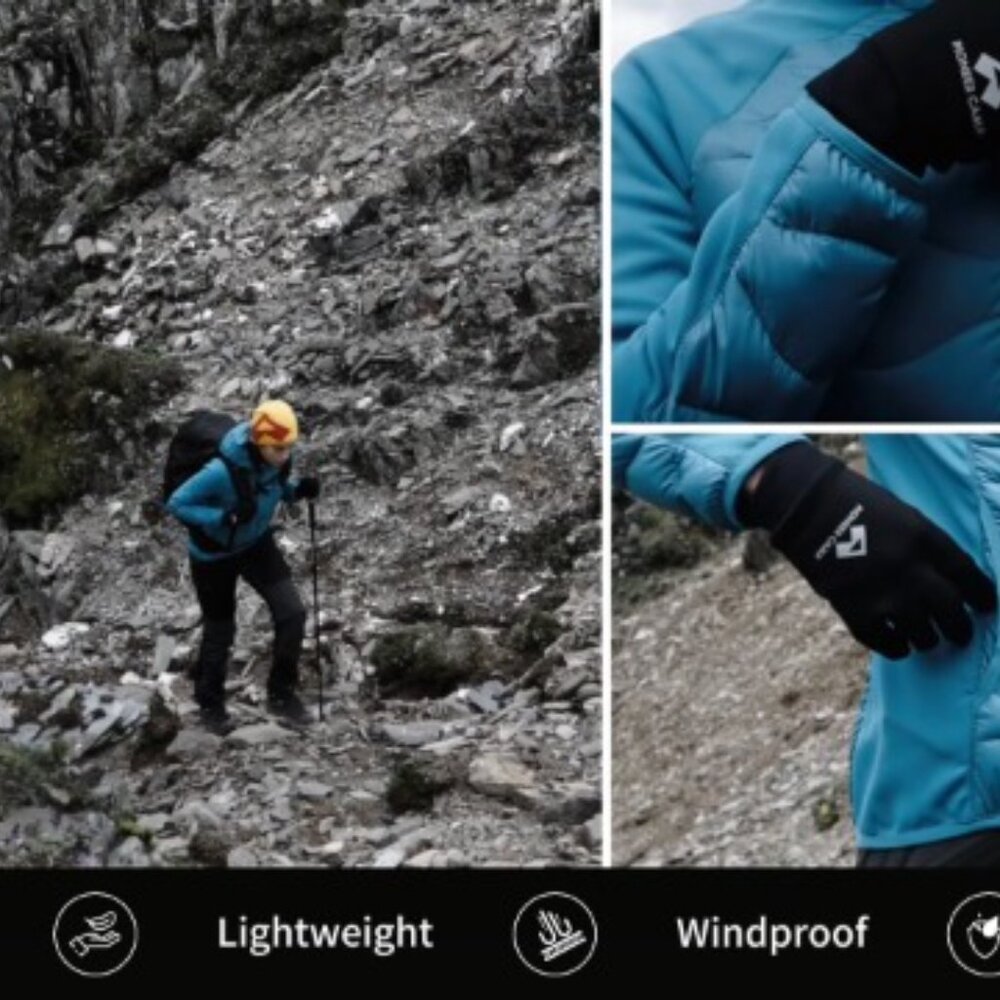 Lightweight Insulated Running Jacket Packable Wat… - image 7